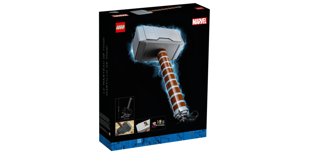 Lego's new 979-piece Thor hammer set allows Marvel fans to have a