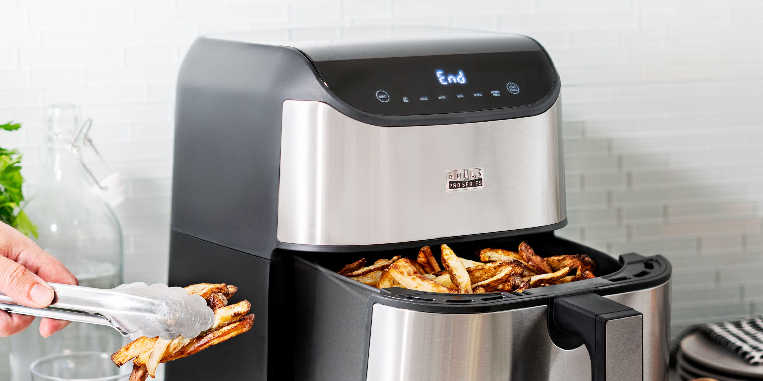 how to use bella pro series air fryer