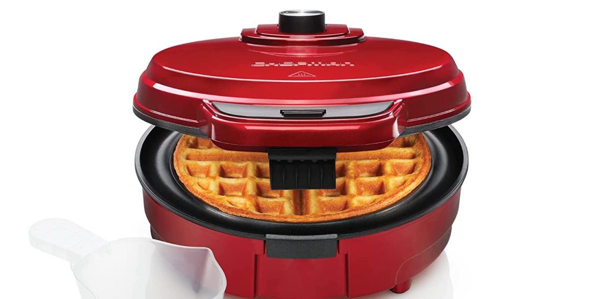 Chefman's AntiOverflow Waffle Maker nearly 50 off at 18 Prime shipped for today only