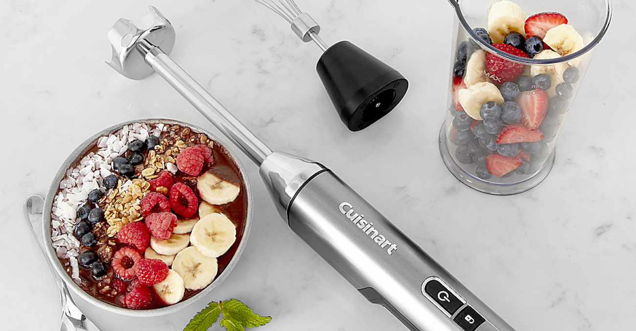 Upgrade to a cordless hand mixer with Cuisinart's regularly 80