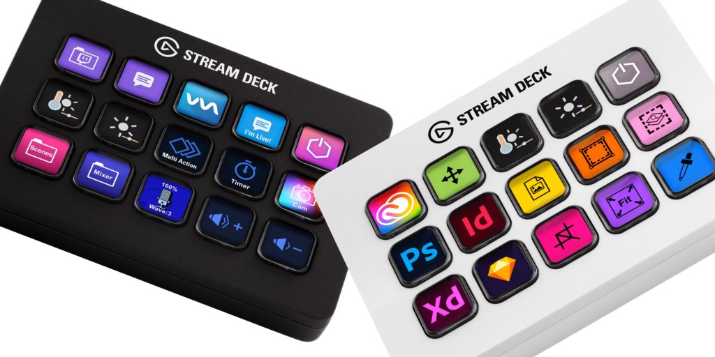 Elgato's all-white Stream Deck MK.2 with 15 programmable buttons drops to  $130 today