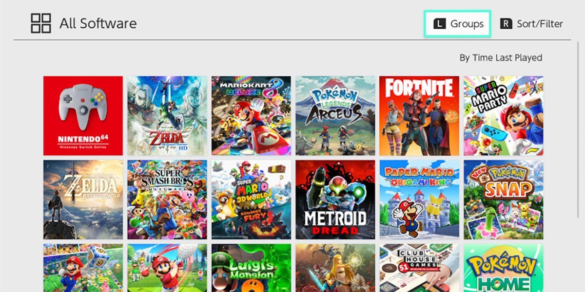 How to create folders on Switch
