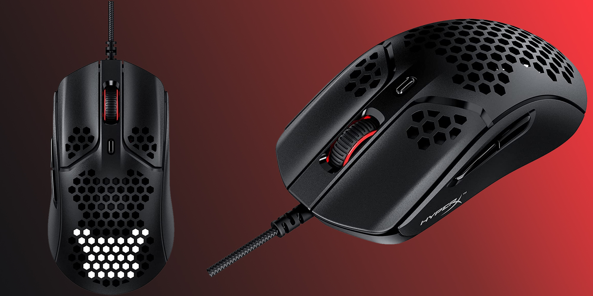 Gain an advantage with the HyperX Pulsefire Haste Ultralight Gaming