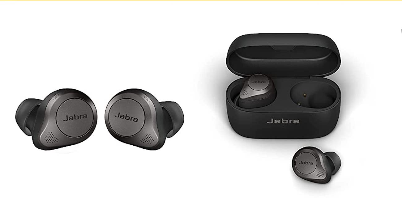 Score Jabra Elite 85t Wireless ANC Earbuds with a pair of charging