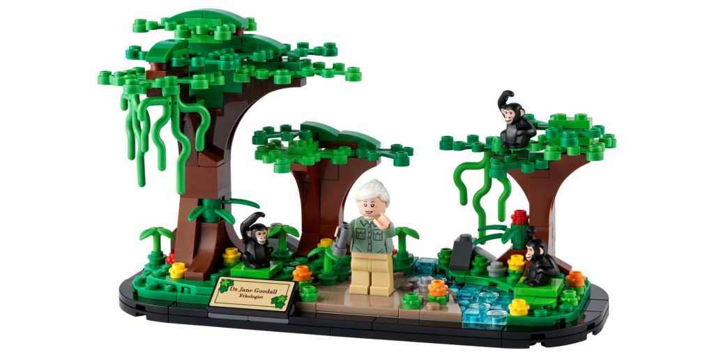 LEGO Jane Goodall Tribute 