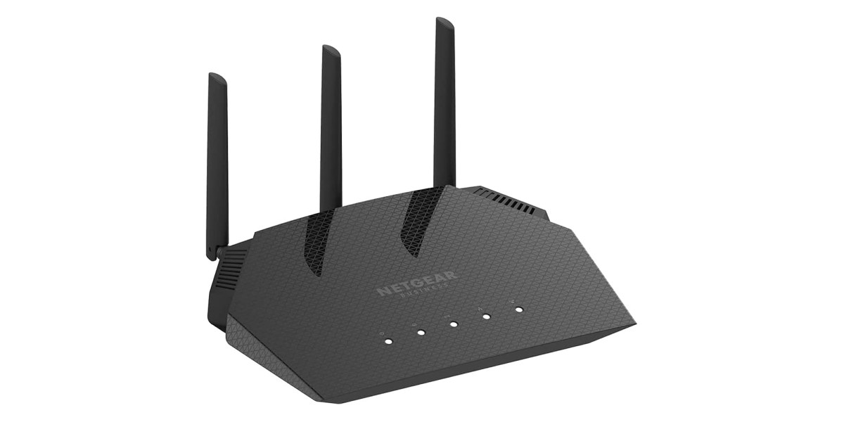 Make the jump to Wi-Fi 6 with this NETGEAR Dual-Band Router at a new