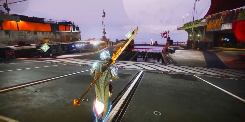 Glaives are a new weapon type in The Witch Queen.