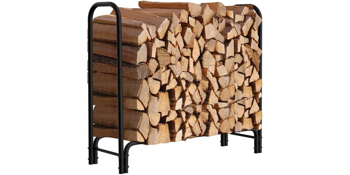 Pick up a 4- or 8-foot firewood rack and get your lumber organized from ...