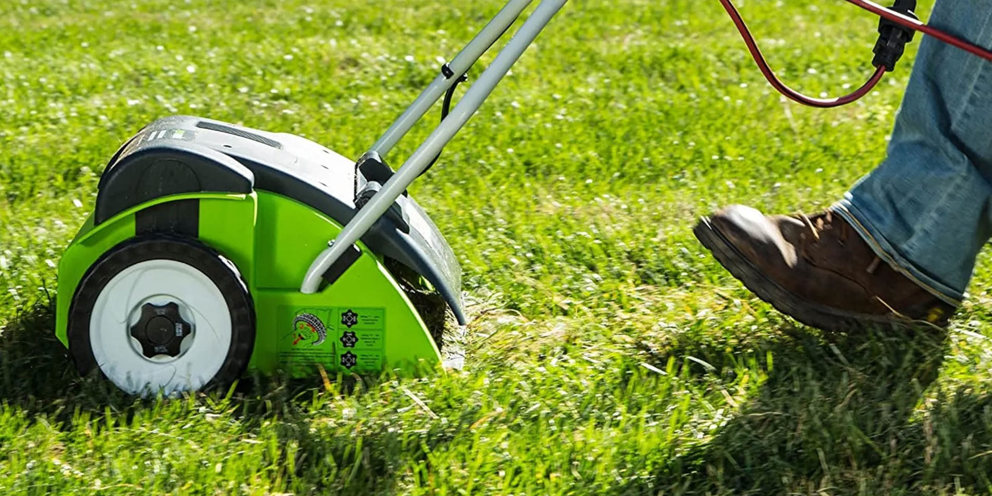 Greenworks' 14inch 10A electric corded dethatcher falls to best price