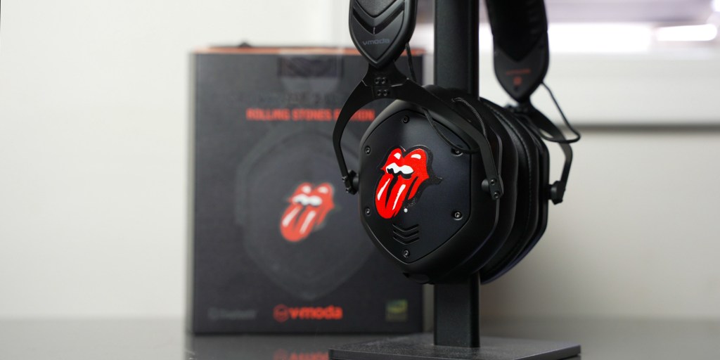 The V-Moda Rolling Stones headphoens come in three different limited-edition designs. 