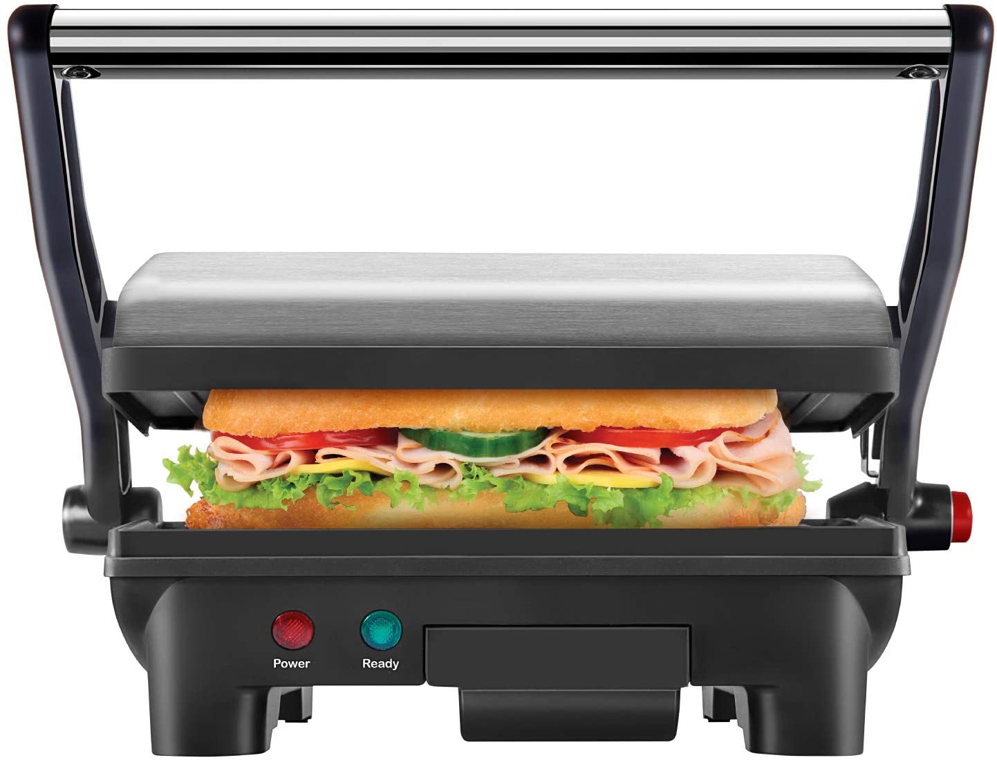 Dash Mini Maker Portable Grill Machine + Panini Press for Burgers