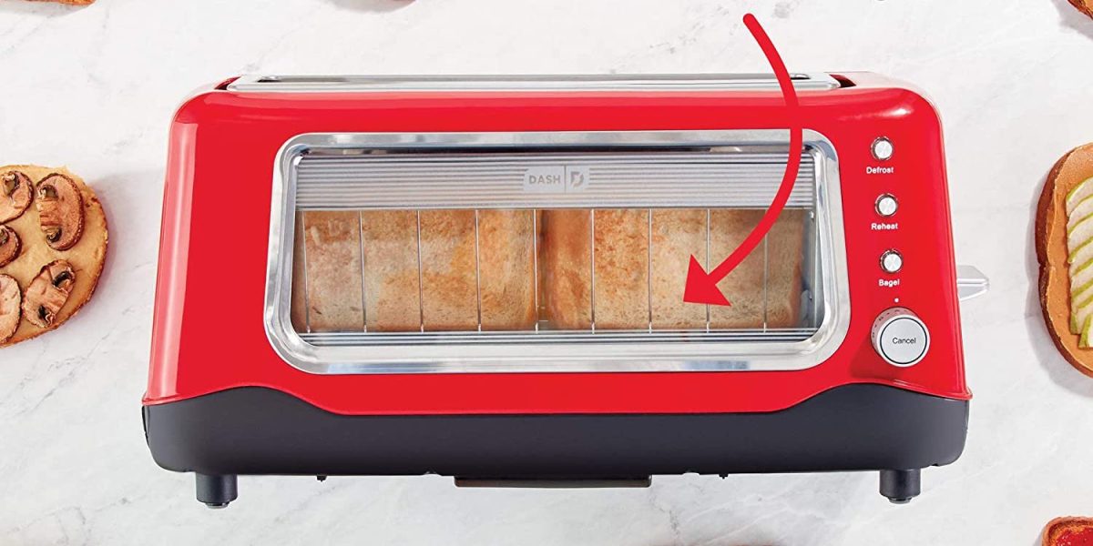 Dash Clear View Toaster  Makes Perfect Toast Every Time