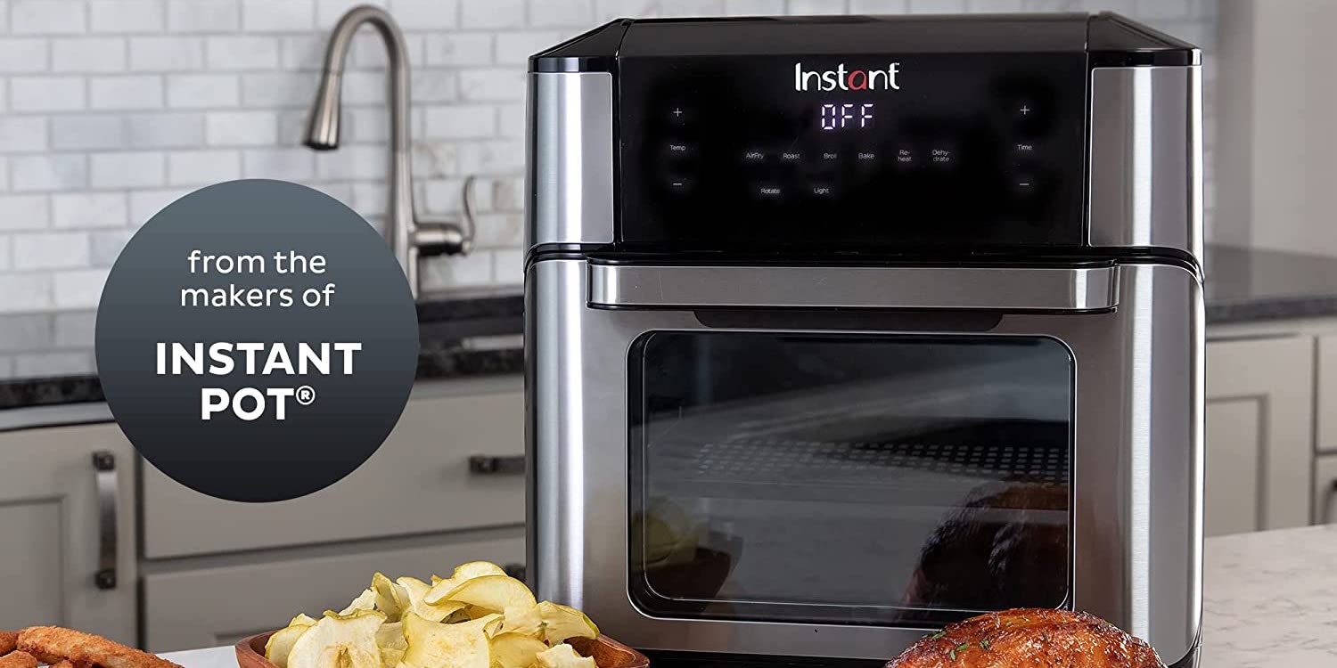 Instant Pot Vortex Plus 10 Quart Air Fryer Stainless Steel Oven