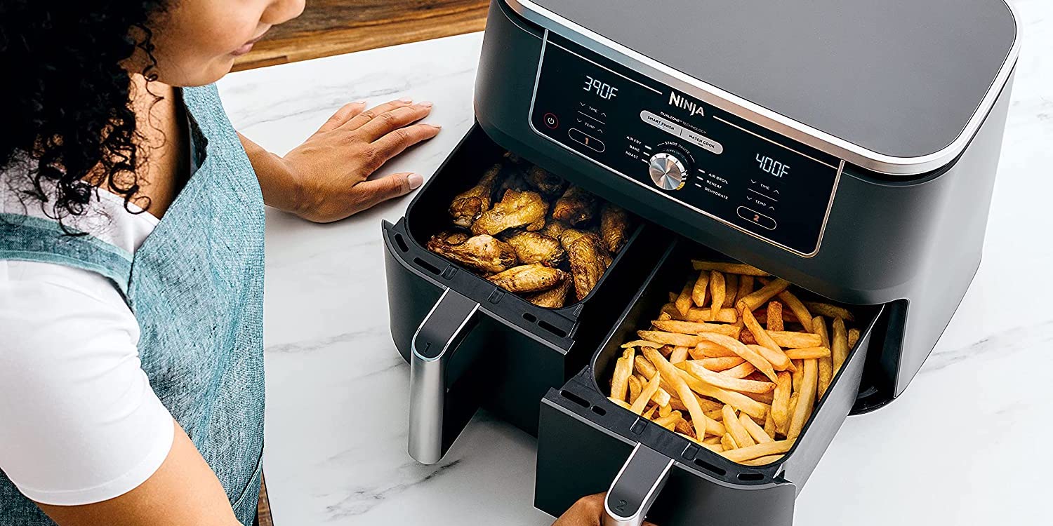 Ninja's party-sized Foodi 6-in-1 Dual-Basket Air Fryer drops to $200, more  from $50 shipped
