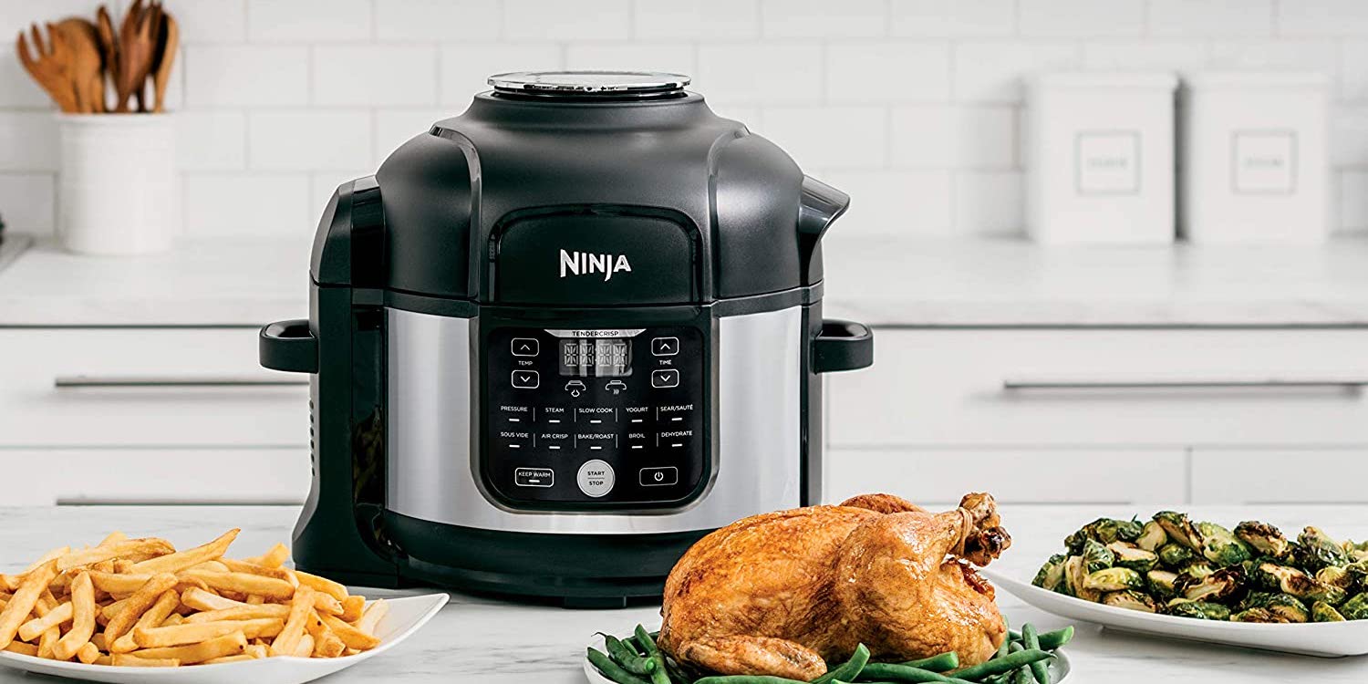 Land an  renewed Ninja Foodi Pro 11-in-1 Multi-Cooker Air Fryer for  $100 (Reg. $180 new)