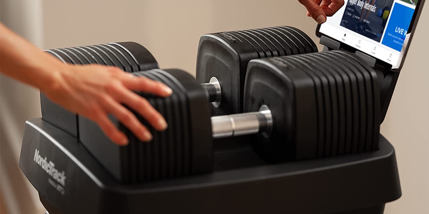 Review: We tried the NordicTrack iSelect voice-controlled dumbbells