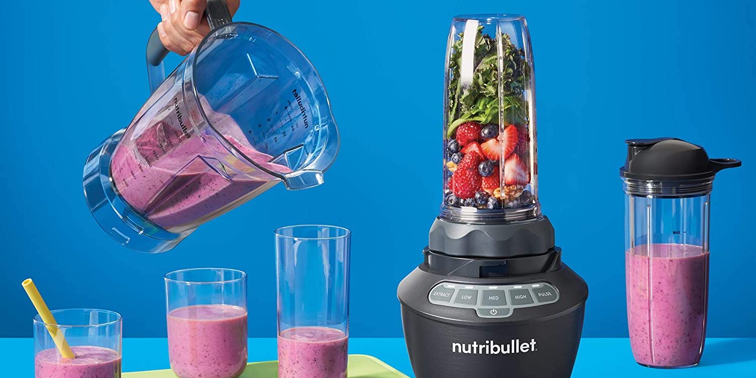 NutriBullet Blender Combo now 33 off at 100, personal models from 22