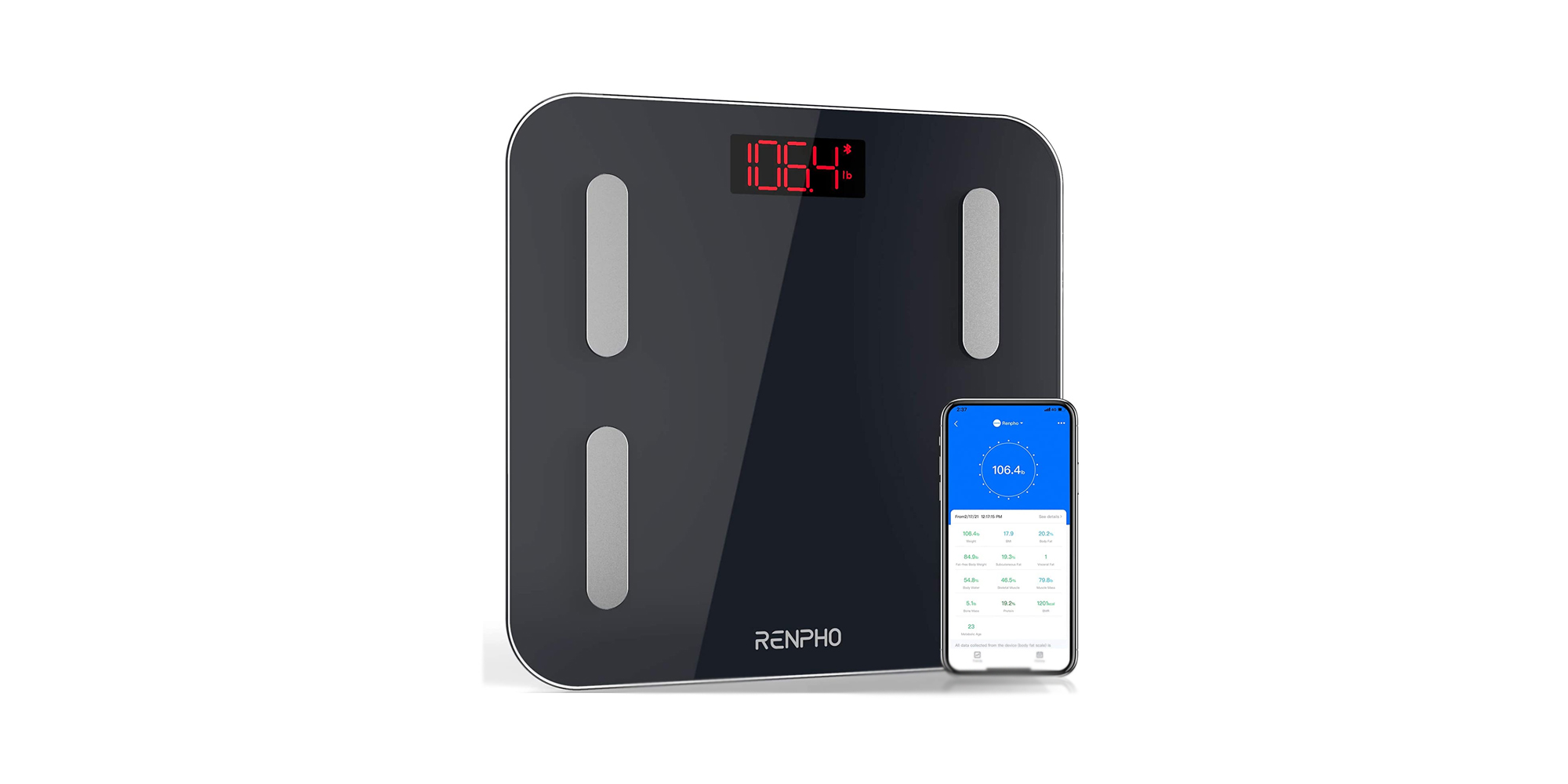 Track your weight and BMI with Apple HealthKit using Renpho's Smart