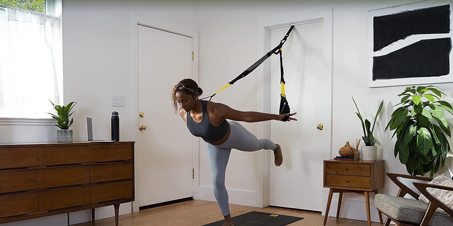 vocaal contact Neerduwen Get a full body workout in anywhere with TRX's All-in-One Suspension Trainer  at $100 (41% off)