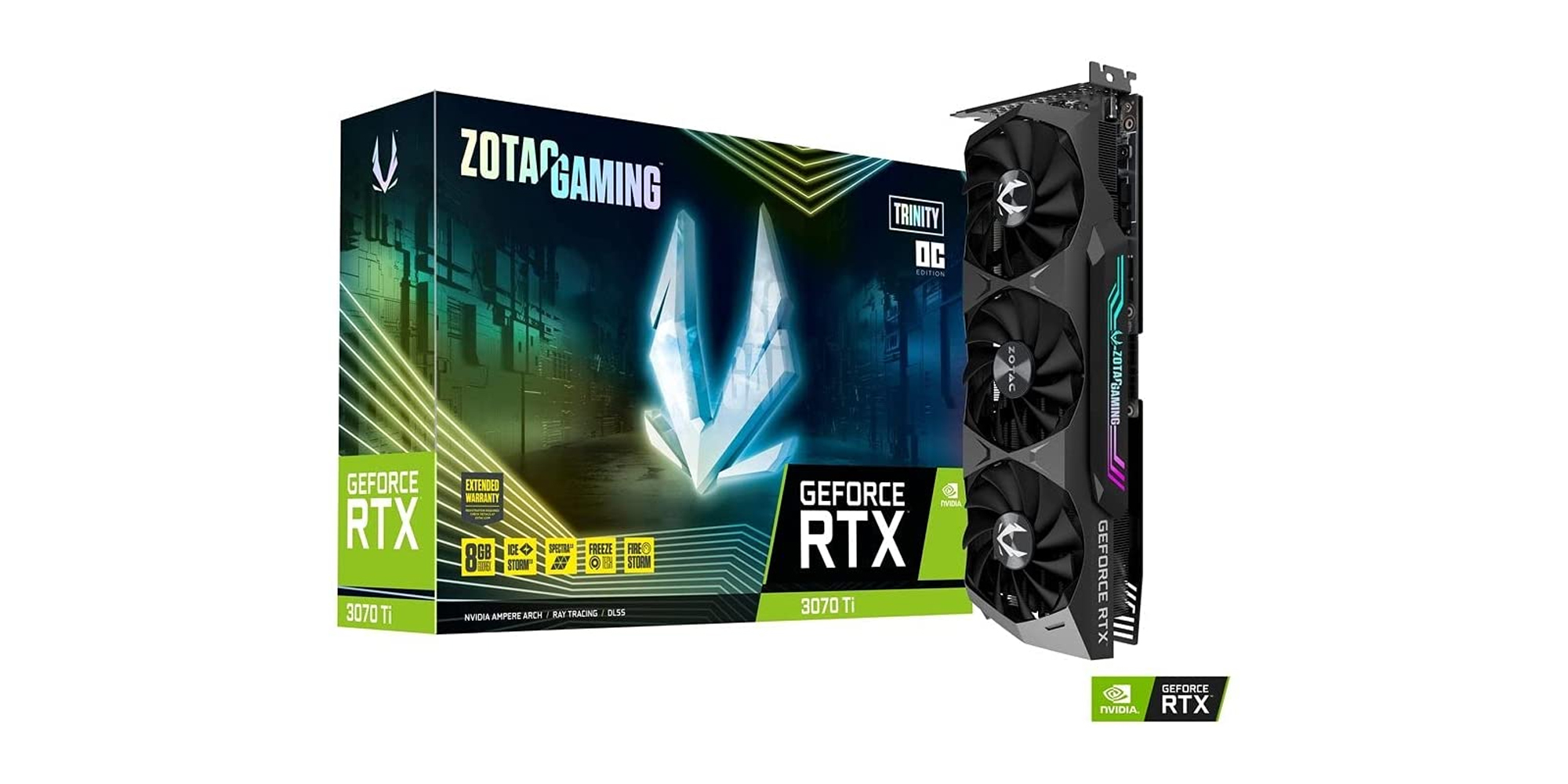 Make the jump to the RTX 3070 Ti with the ZOTAC Trinity OC GPU at