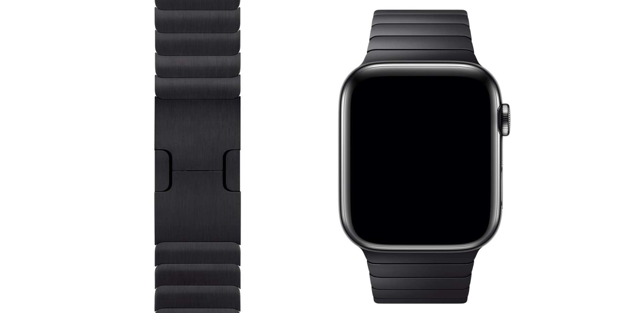 Official Space Black Apple Watch Link Bracelet sees rare $125