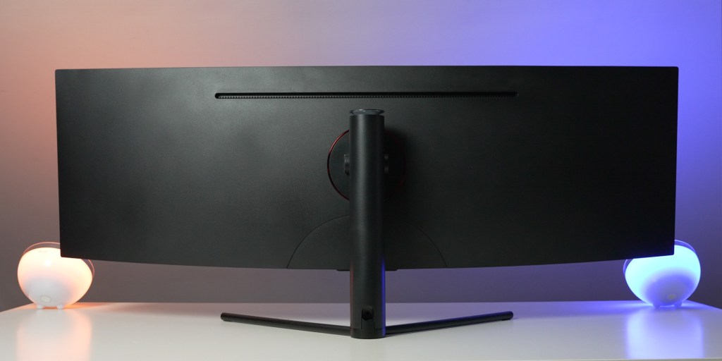 Overall the design of the Dark Matter 49-inch monitor is nice and clean.