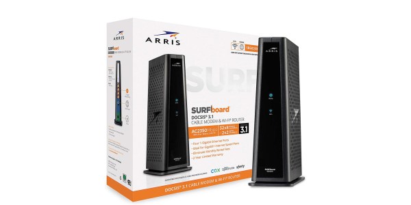 ARRIS SURFboard SBG8300 DOCSIS 3.1 Cable Modem Dual-Band Router