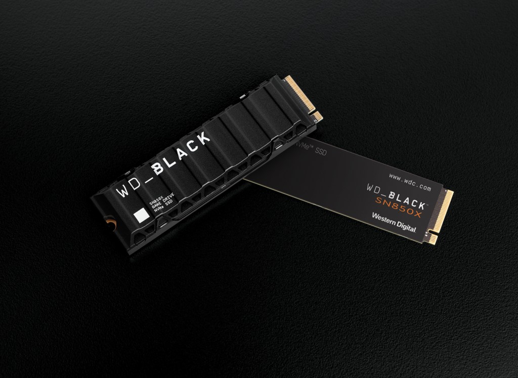 New WD_BLACK SN850X gaming SSD lineup