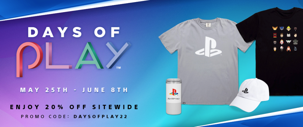 Days of Play deals PlayStation Gear store sale