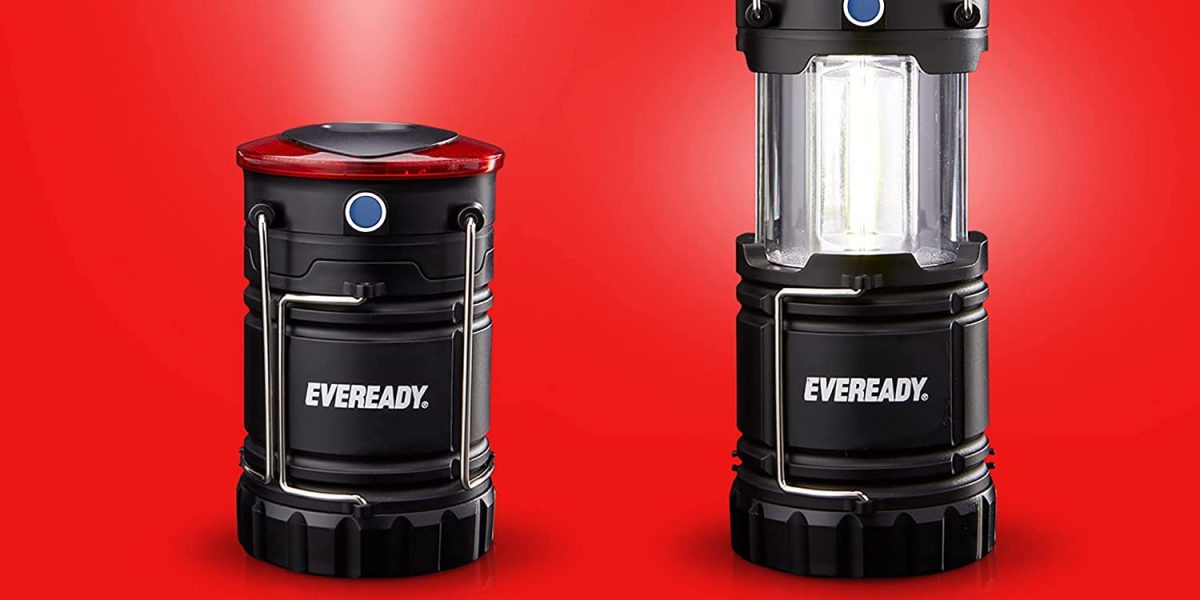 SideDeal: 4-Pack: Eveready 280-Lumen Collapsible LED Lanterns with Batteries