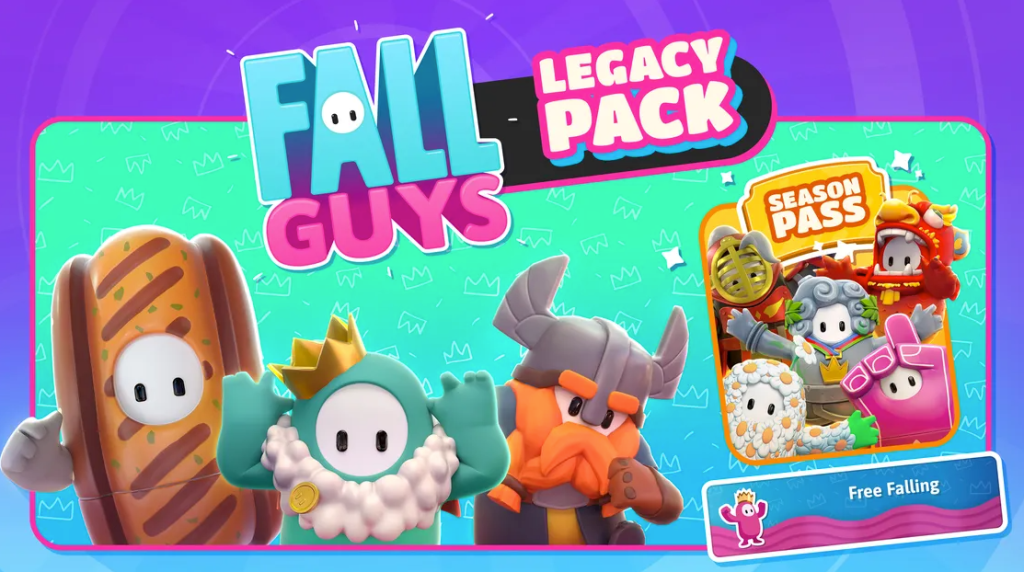 Fall Guys multiplayer party game Legacy Pack