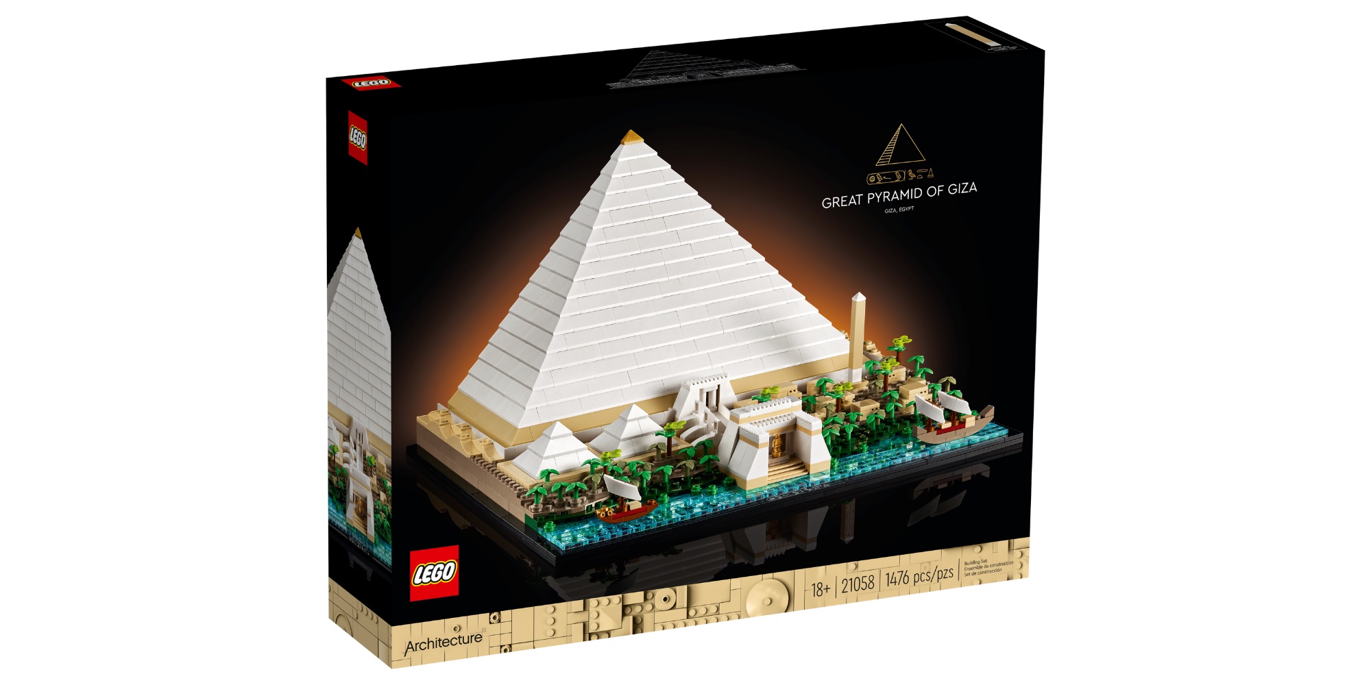 LEGO Great Pyramid Giza set stacks up to 1,500 pieces - 9to5Toys