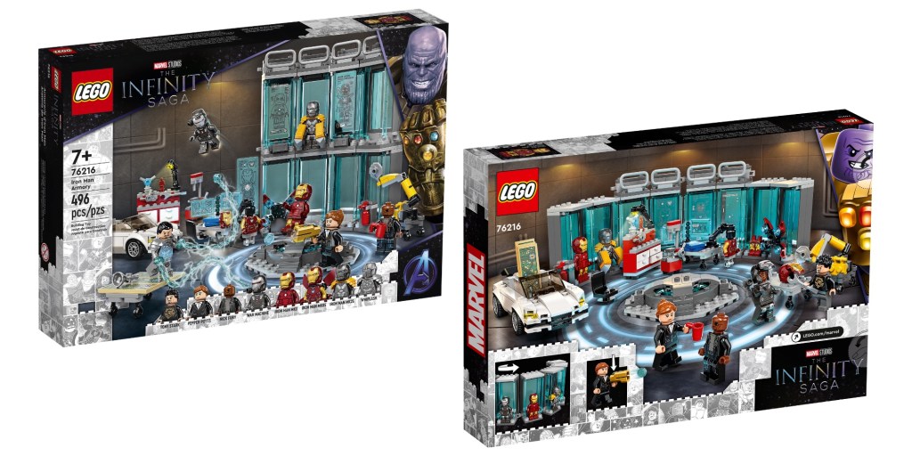 LEGO Iron Man Armory