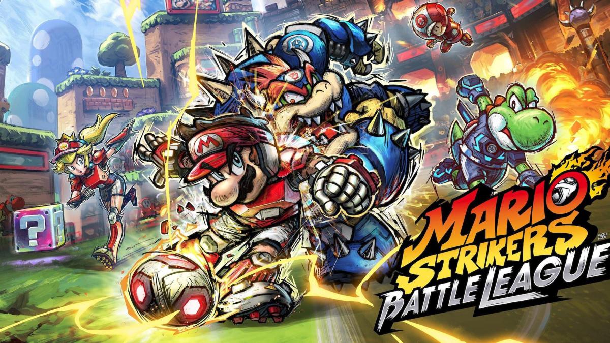 Mario Strikers Battle League-gameplay