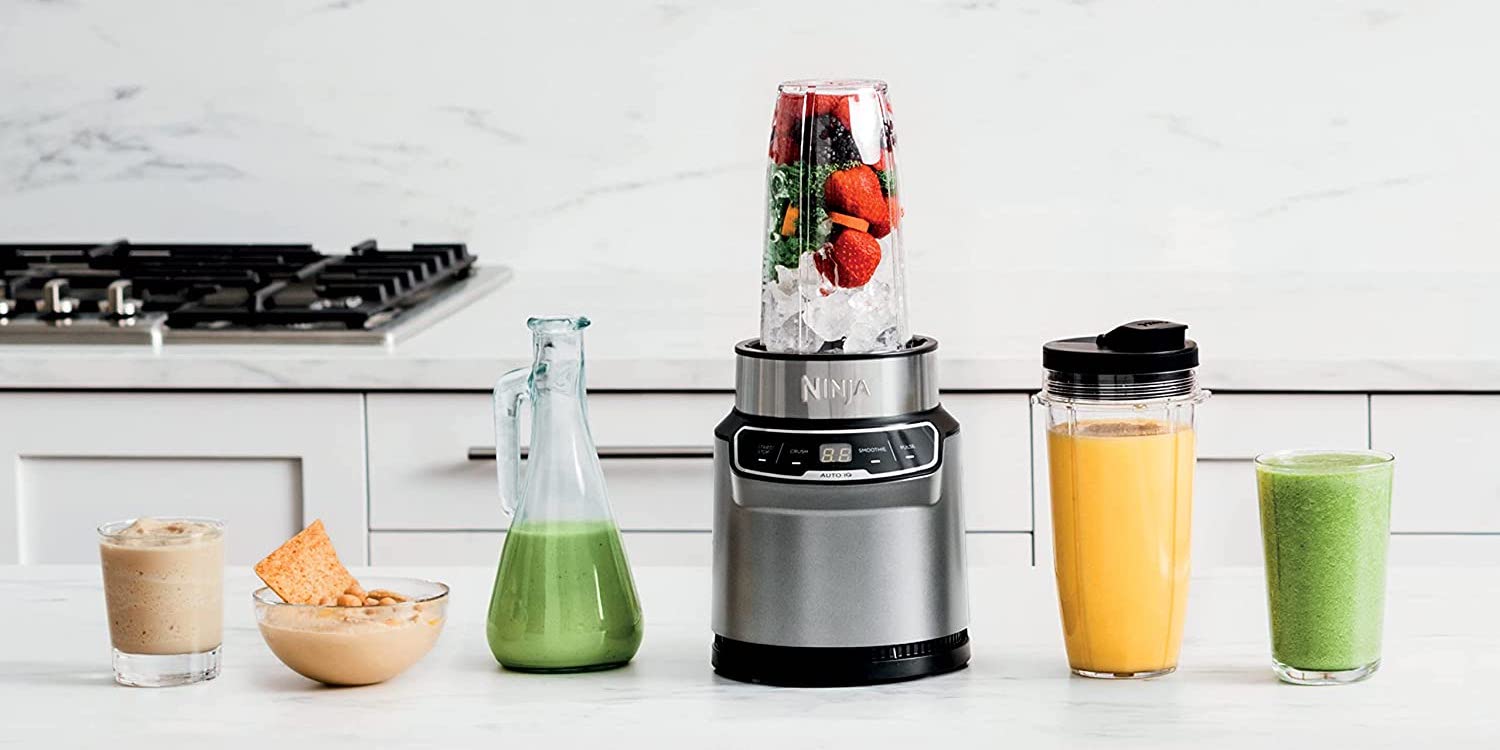Personal blenders up to 25% off: Ninja 1100W Nutri Pro $75 or 11-piece Magic  Bullet $30