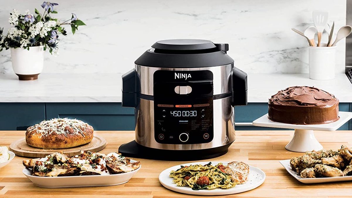 Nutri Ninja OP300 Foodi Multi Pressure Cooker Steamer & Air Fryer