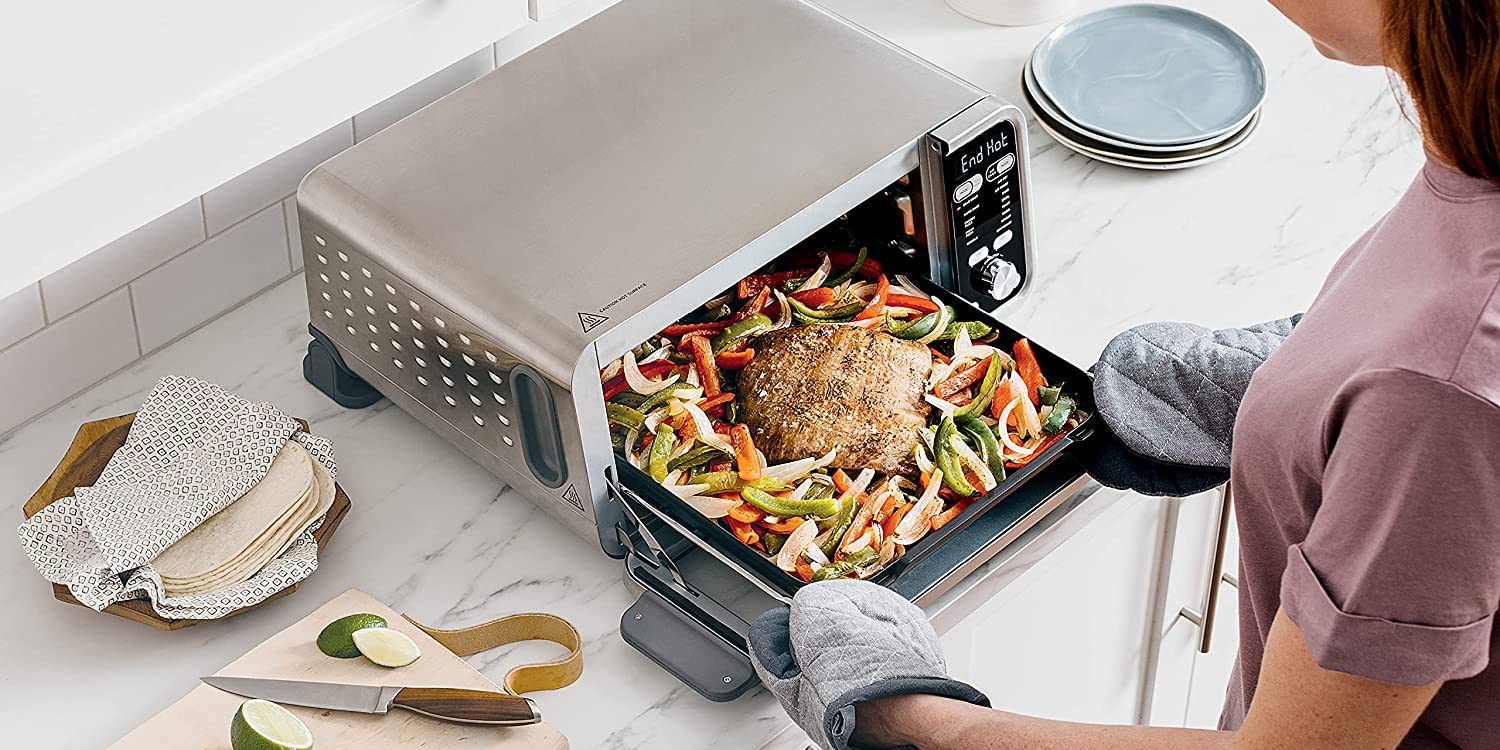 Ninja's 13-in-1 Air Fry Countertop Oven heats up in 60 sec. at new