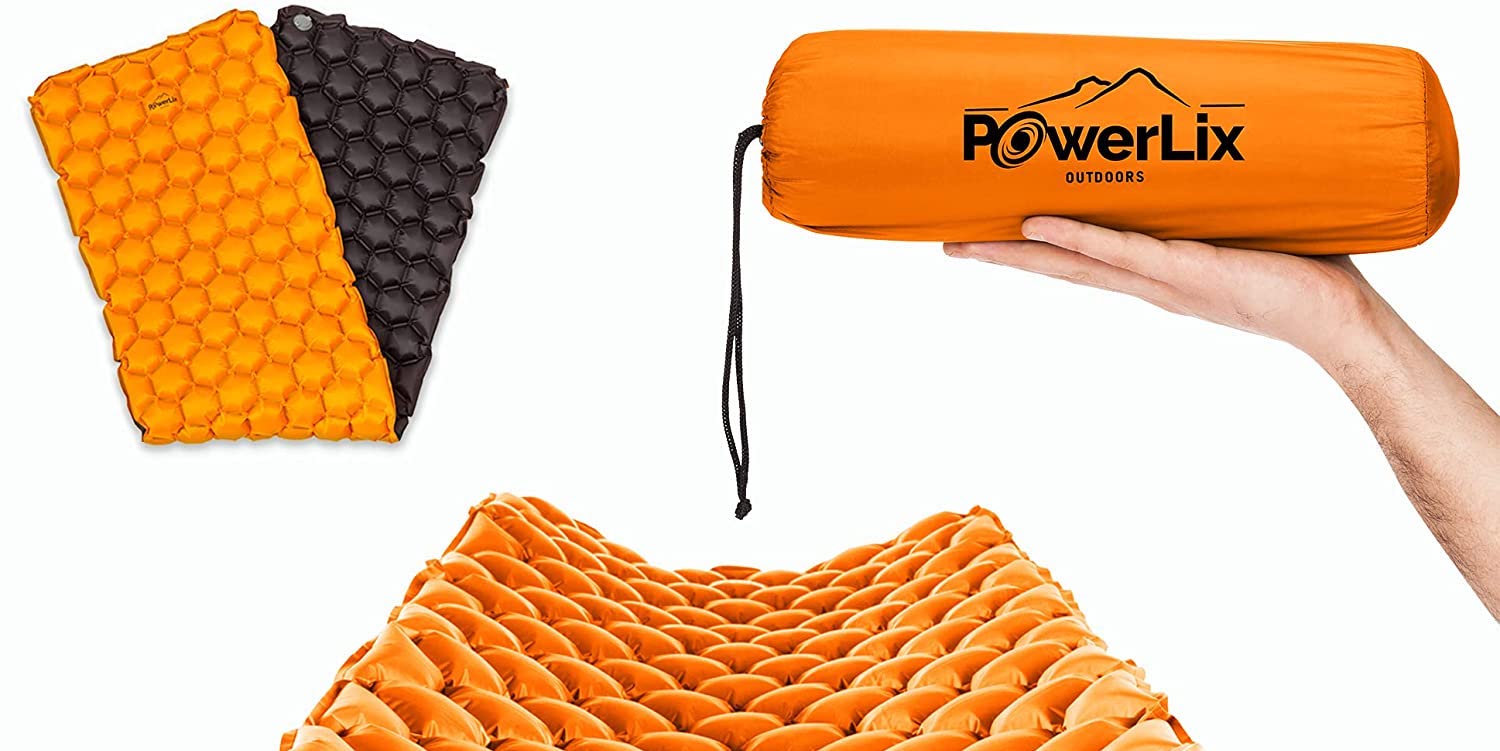 Bestselling POWERLIX outdoor sleeping pads inflate in 45 sec. at 2022