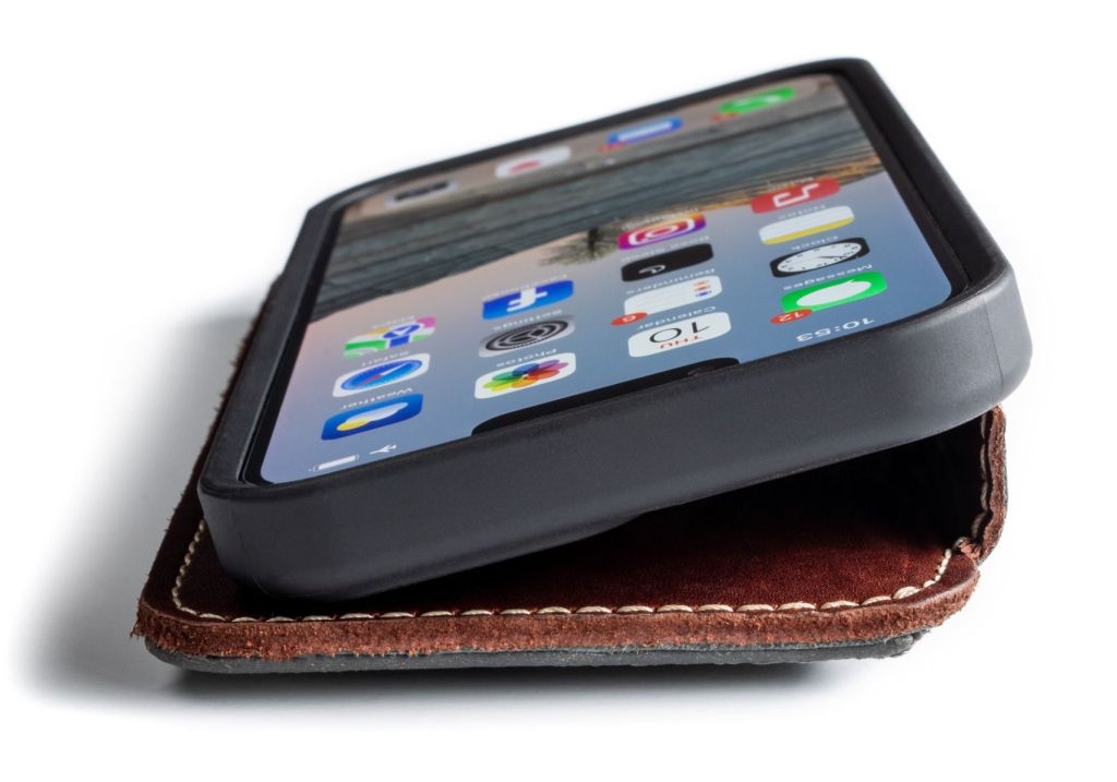 leather wallet iPhone 13 case