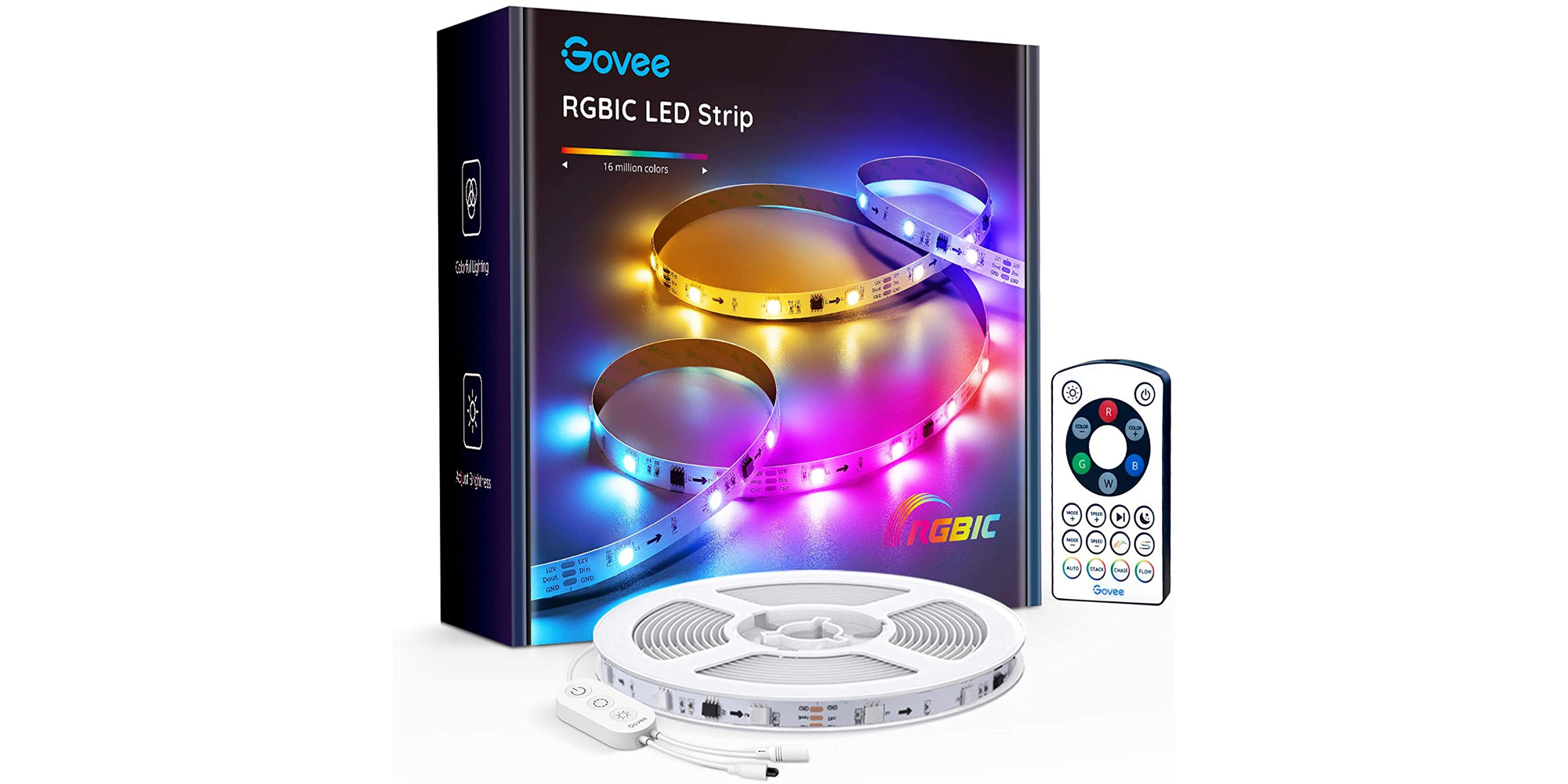 Govee's budget-focused 16.4-foot RGBIC LED light strip sees 50