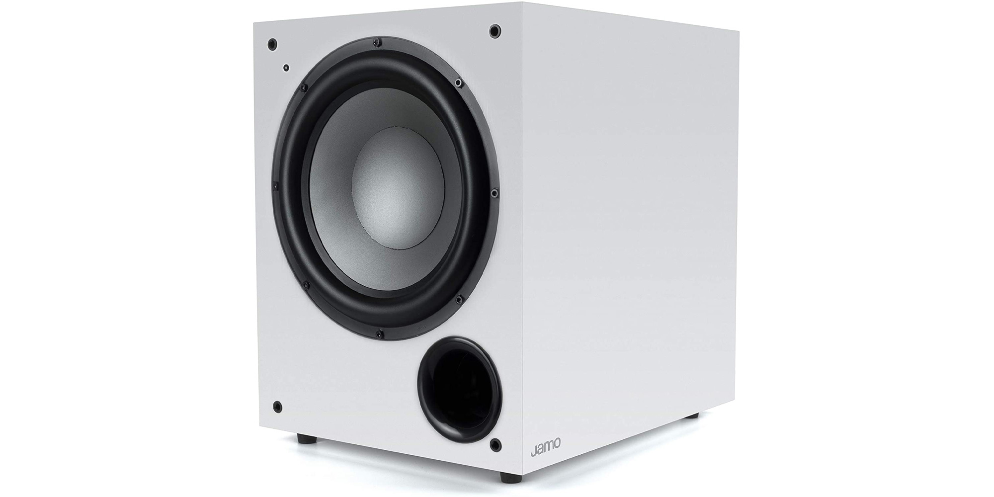 Jamo's powered subwoofer has a builtin 400W amplifier at a low of 161