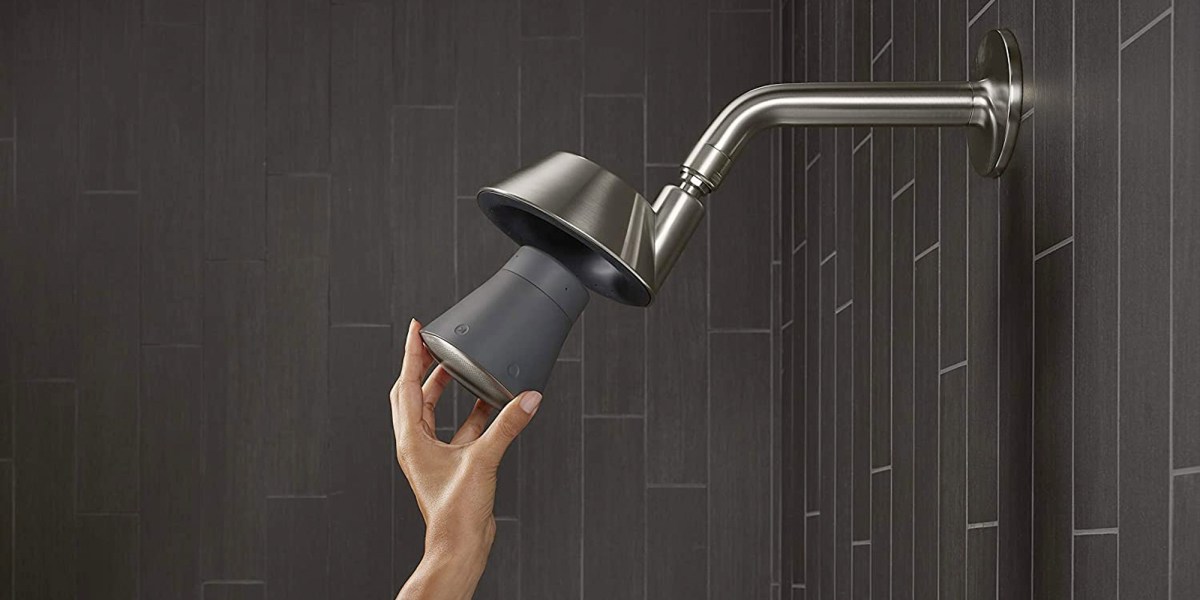 KOHLER's Moxie Bluetooth shower head gives your daily routine an