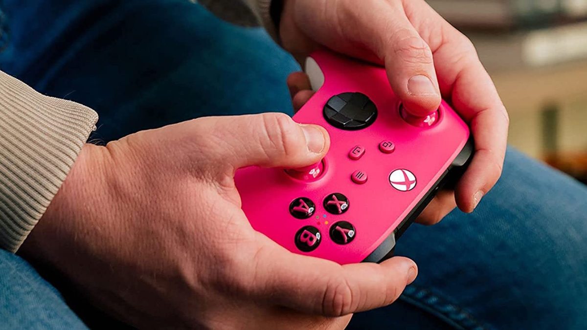 official pink Xbox controller