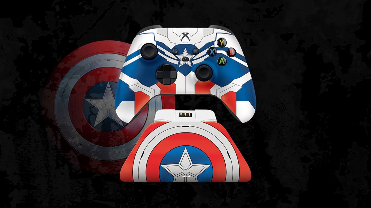 Razer LE Captain America Wireless Controller and Charger