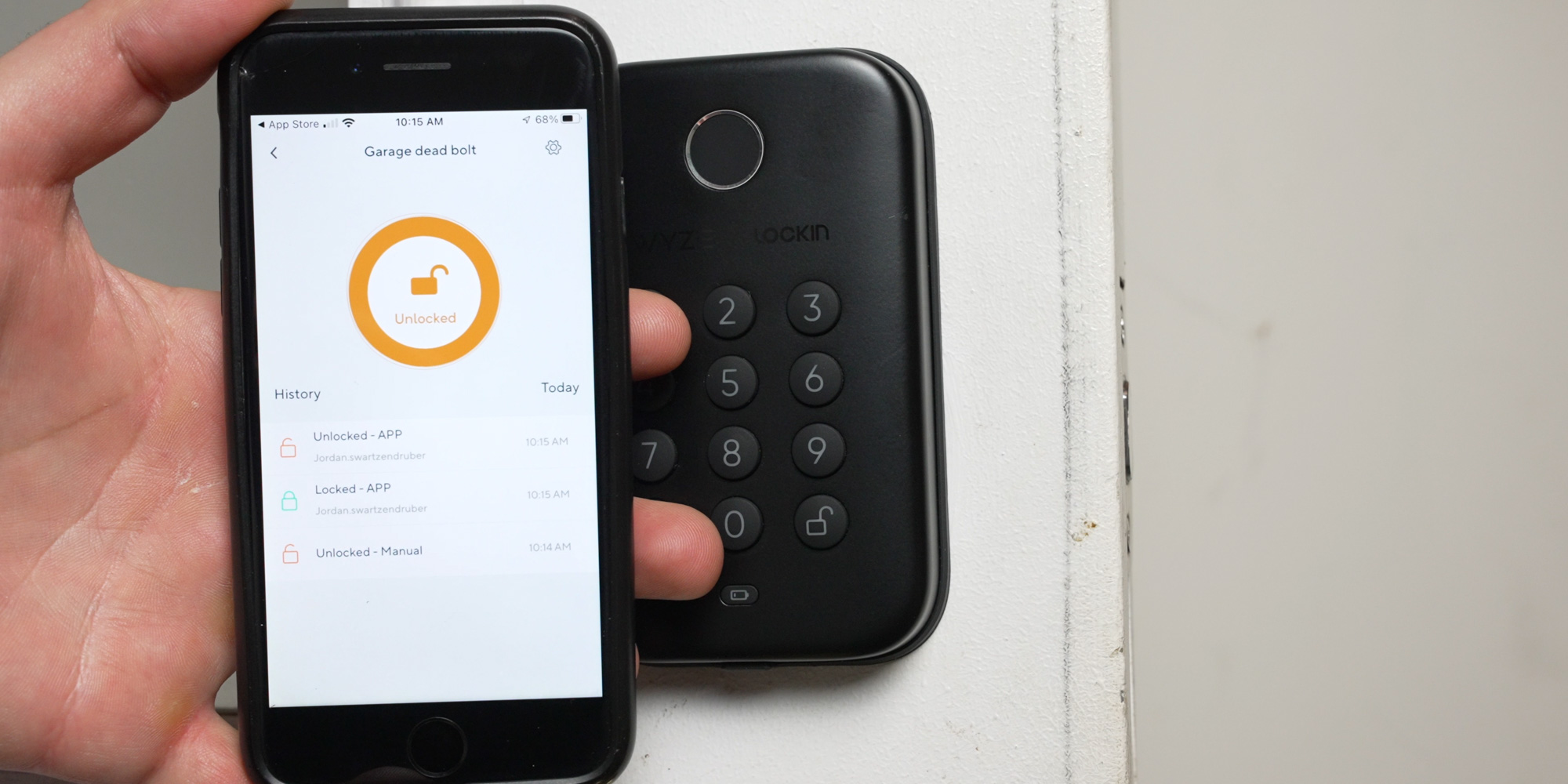 Wyze Lock Bolt Review Affordable Bluetooth fingerprint deadbolt