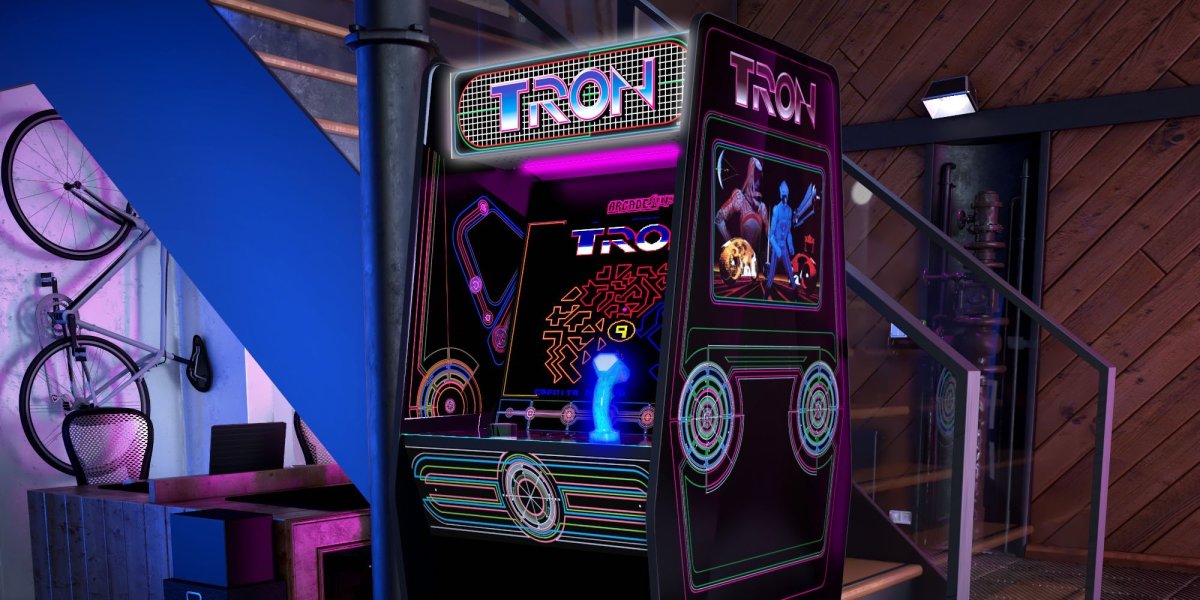 Arcade1Up-TRON-cabinet-with-the-matching-riser-and-stool.jpeg?w=1200&h=600&crop=1
