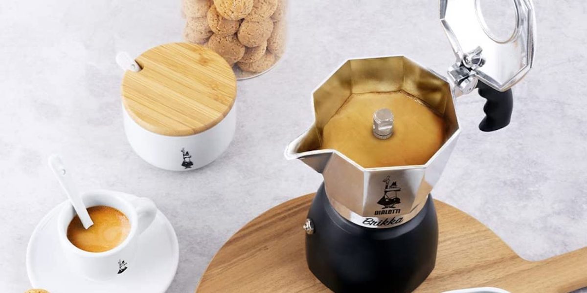Bialetti Brikka 2 cups coffee maker that produce crema