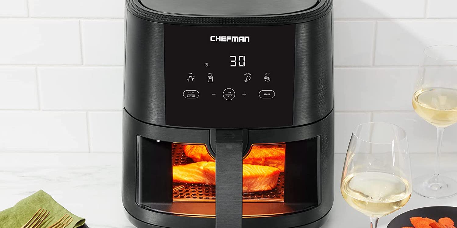 Chefman TurboFry Touch 8-qt. Digital Air Fryer With Easy-View Window