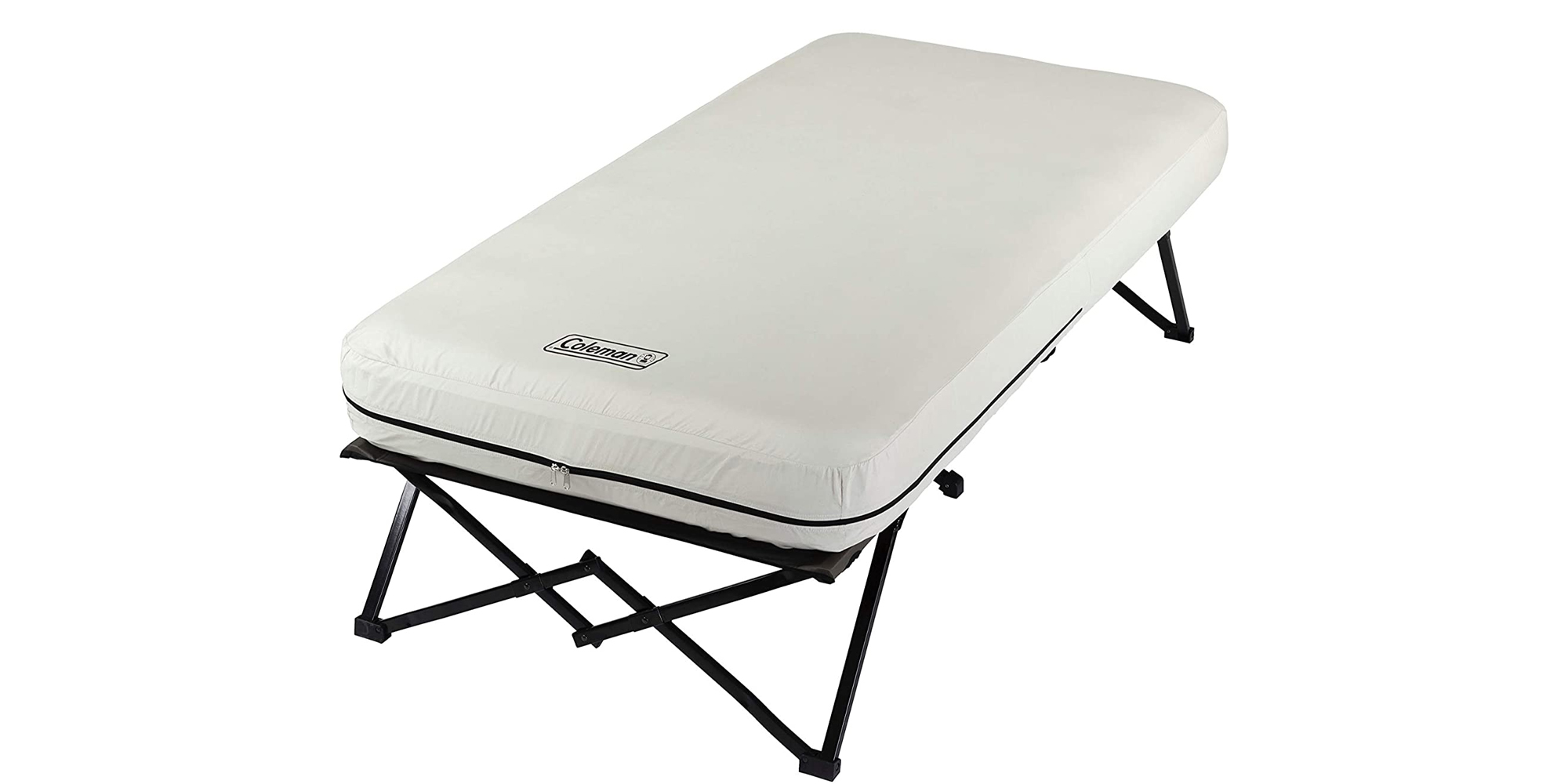 Coleman's Camping Cot Combo with air mattress and pump reaches 2022 low