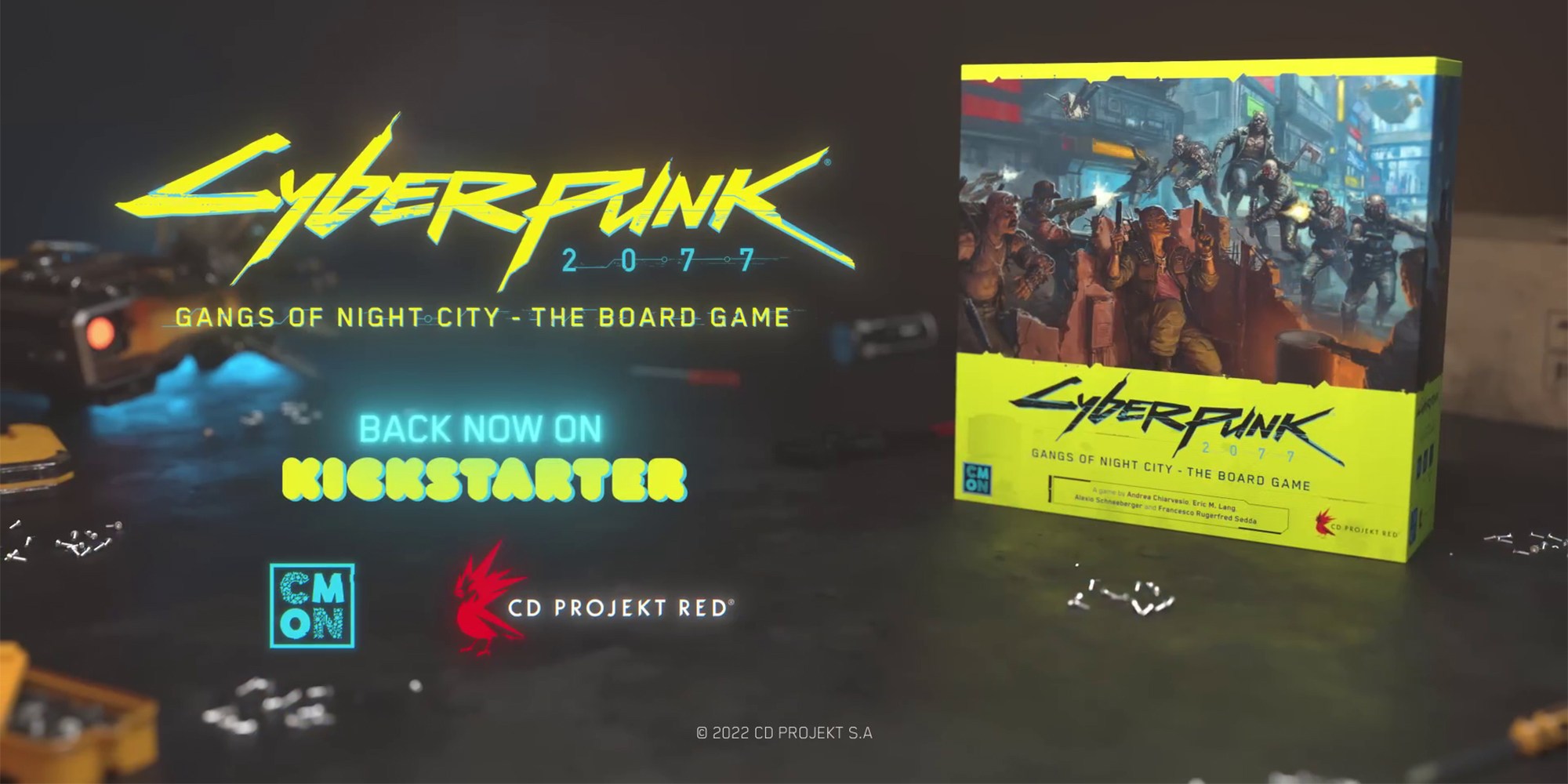 Cyberpunk 2077 Gangs of Night City board game on Kickstarter - 9to5Toys